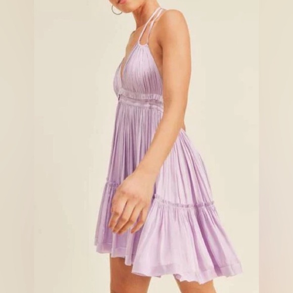 Free People 100 Degrees of Shine Mini Dress - Picture 2 of 10